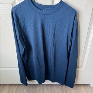 REI Men's Deep Blue Long Sleeve Tee